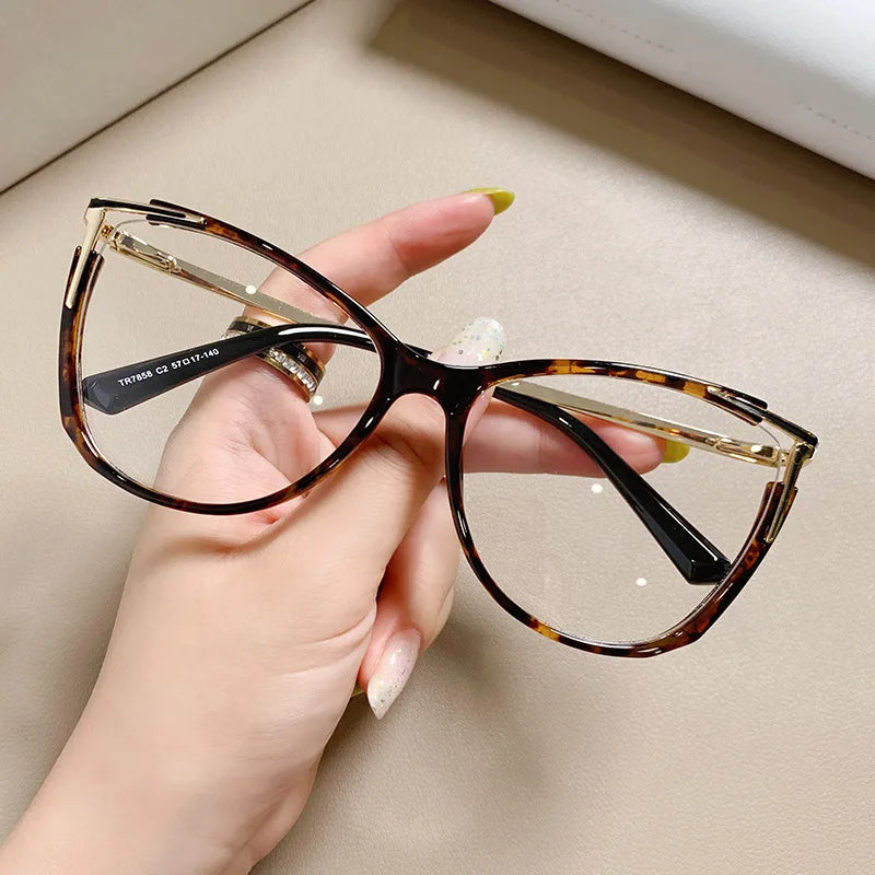 Luxury Cat Eye Blue Light Blocking Glasses