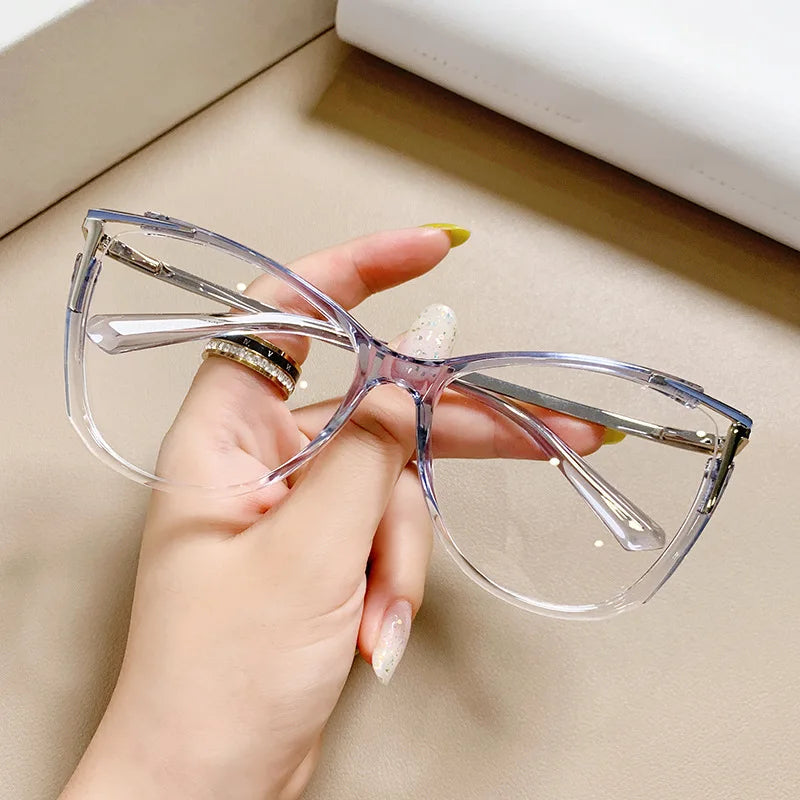 Luxury Cat Eye Blue Light Blocking Glasses