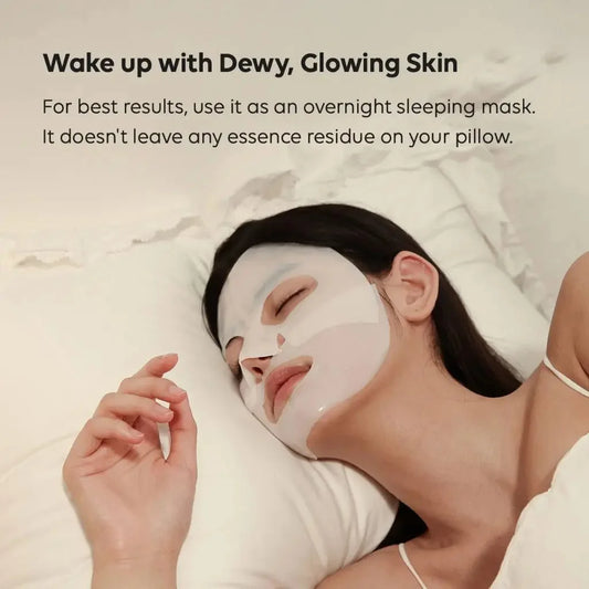 GlowCollagen Bio Face Mask – Shrink Pores, Deep Hydration & Brightening Overnight Treatment