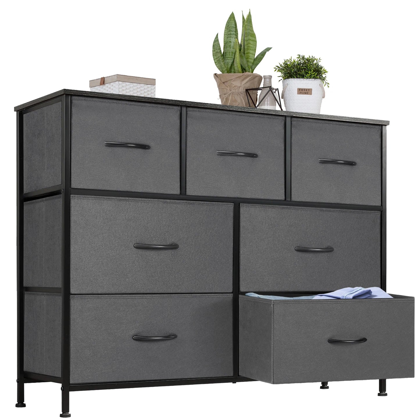 7-Drawer Fabric Storage Organizer for Bedroom & Living Room