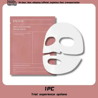 GlowCollagen Bio Face Mask – Shrink Pores, Deep Hydration & Brightening Overnight Treatment